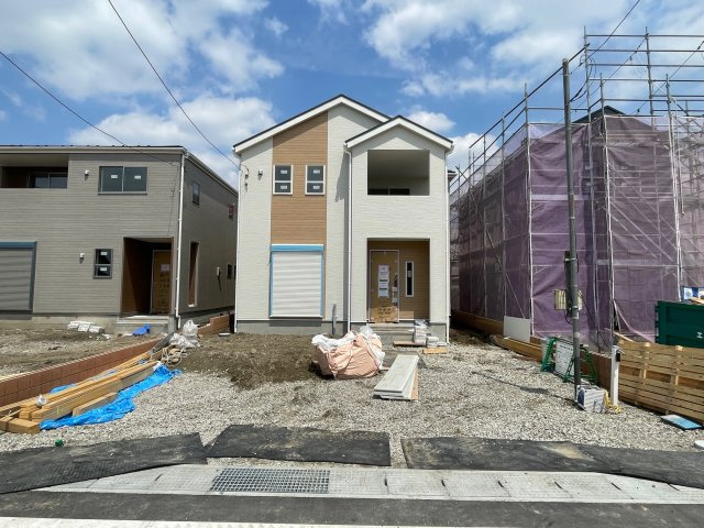 高崎市新町第８（全5棟）4号棟の外観パース