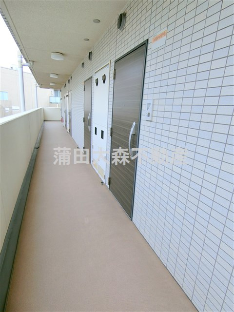 バレーヌ大森山王のその他共用部分|共用廊下