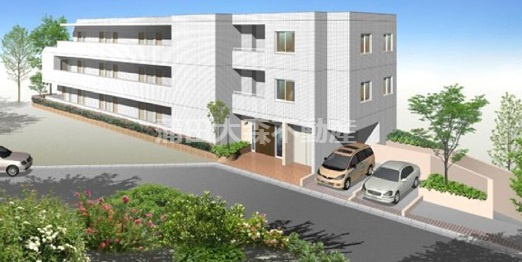 バレーヌ大森山王の外観パース