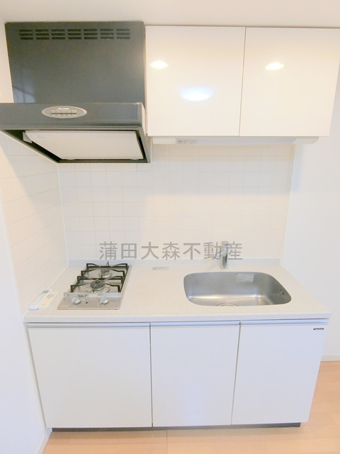 バレーヌ大森山王のキッチン|2口ガスシステムキッチン