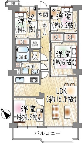 ネオコーポ武庫川の外観