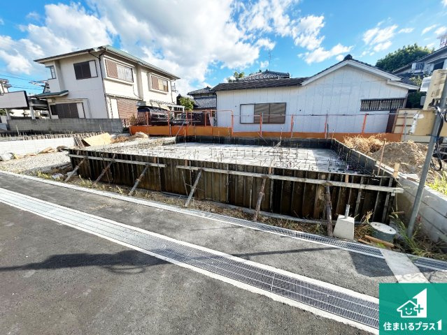 岸和田市岸城町　第2期　新築一戸建ての外観|現在建築中！落ち着いた街並みで新生活を始めることが出来そう！周辺の物件も併せてご紹介させて頂きます！