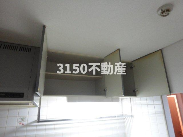 ＥＮＪＹＯⅡのキッチン|キッチン吊戸棚