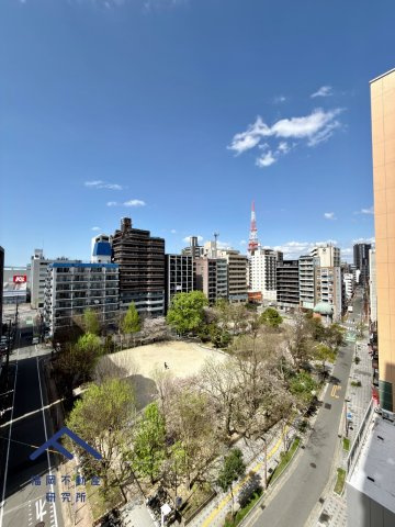 アンピール舞鶴の展望|北東向き公園ビュー