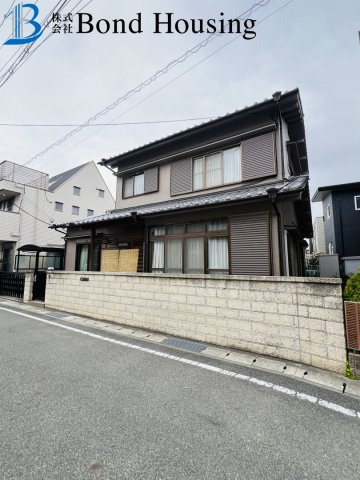 「敷地48坪」沢野南町　築48年の前面道路含む現地写真