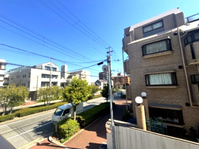 御影城の前パークハイムの展望