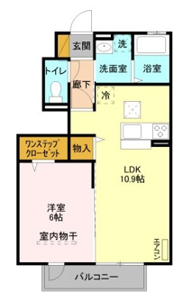【間取り】 | メゾン アクア　Ⅱ | 間取りです。