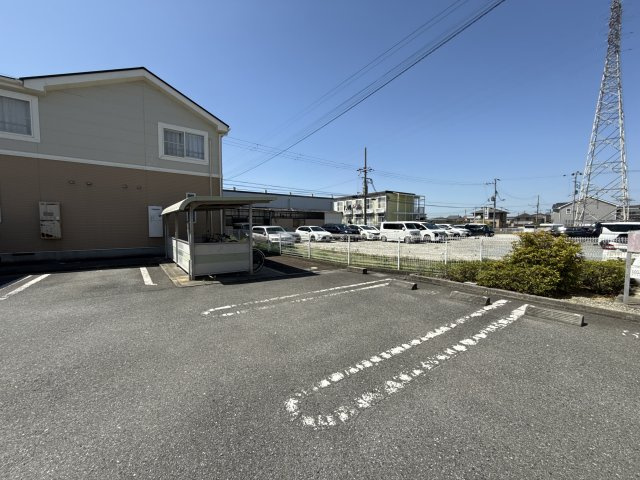 サニーハートＡの駐車場