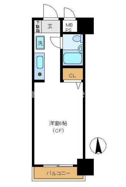 ダイアパレス大山の間取り