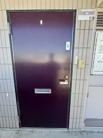 サンマーブルの玄関|※反転間取りの３０１号室のお写真です
