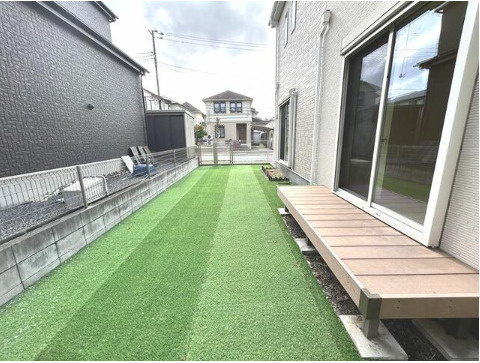 野田市桜の里2丁目　中古戸建　平成30年築の庭