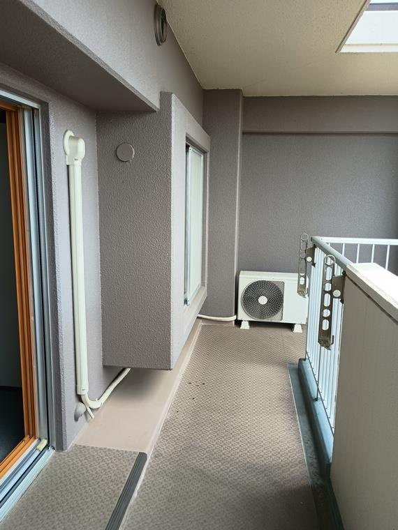 サンマンション北本２号館のバルコニー