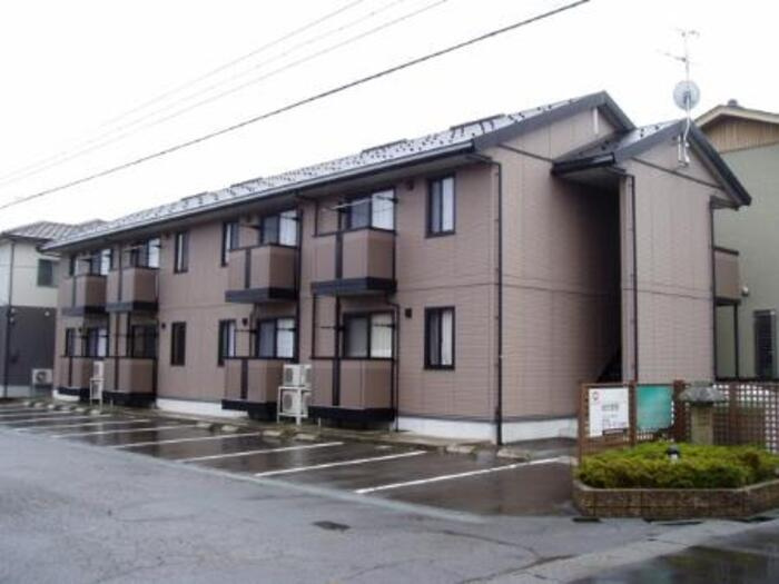 運動公園ハイツの外観