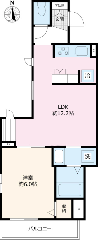 ラヴィエール本郷の間取り