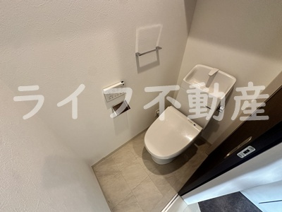 ルミエール長瀬Ⅱのトイレ|清潔感のあるトイレです
