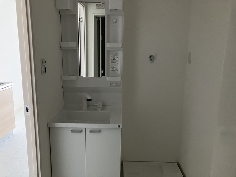 D porta Pluto(近畿大学一人暮らし)の独立洗面台