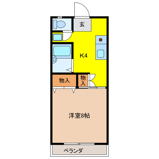 【間取り】 | りんどうハイム