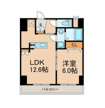 セラピアザ船橋の間取り