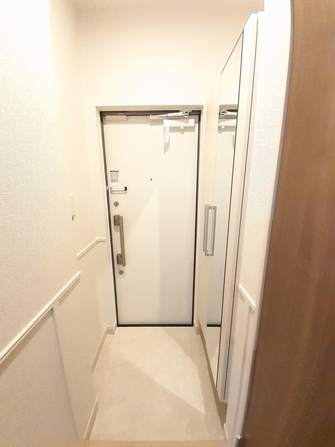 ミル　ブランシュの玄関