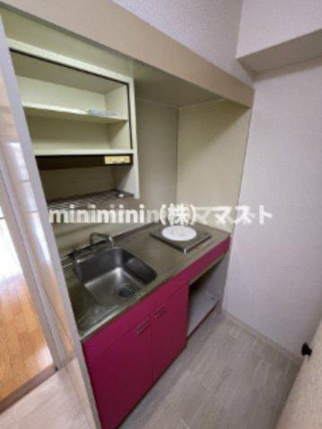 明星館のキッチン|別部屋参考写真