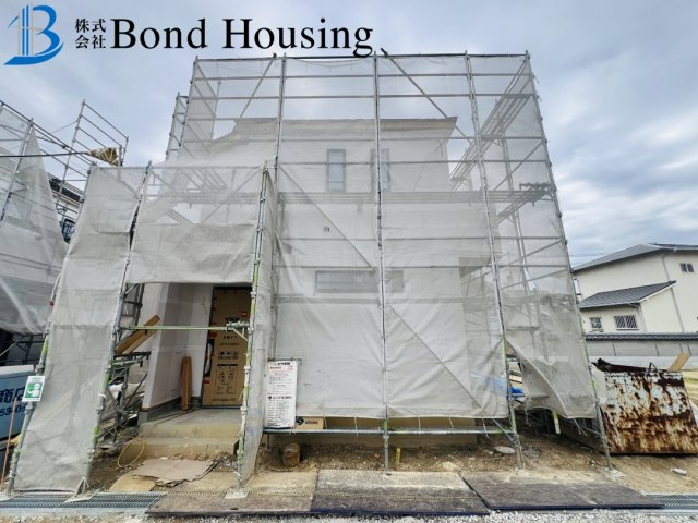 お車３台駐車可　魚住町西岡1594番　全4棟　B号棟の外観