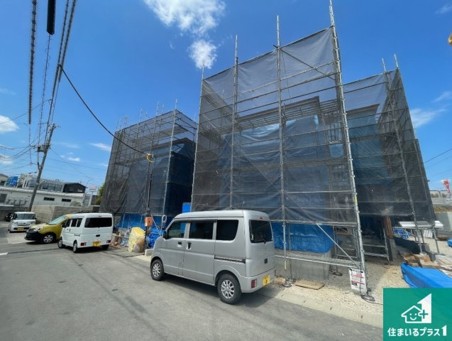 ★宇治市羽拍子町　第2期　新築一戸建ての外観|現在の進捗状況です！順調に作業進行中、完成が待ち遠しいです！詳細の間取り等、お気軽にお問い合わせください！