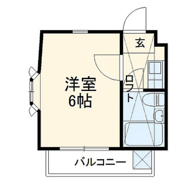 ジュネパレス市川２３の間取り
