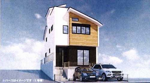 茅ヶ崎市平和町1期　新築戸建全2棟　2号棟