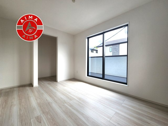 福岡市東区八田3丁目第13-6棟（1号棟）　の寝室|主寝室には収納力に優れたクローゼットがありますので、お部屋もすっきり片付きます。