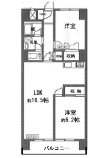【間取り】 | グランメール戸田Ⅱ | 間取りです。