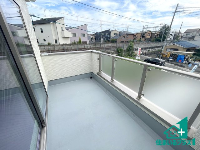★宇治市羽拍子町　第2期　新築一戸建てのバルコニー|日当たりのよいバルコニー！お部屋が開放的に！