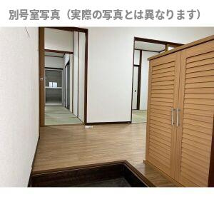 本熊荘の玄関
