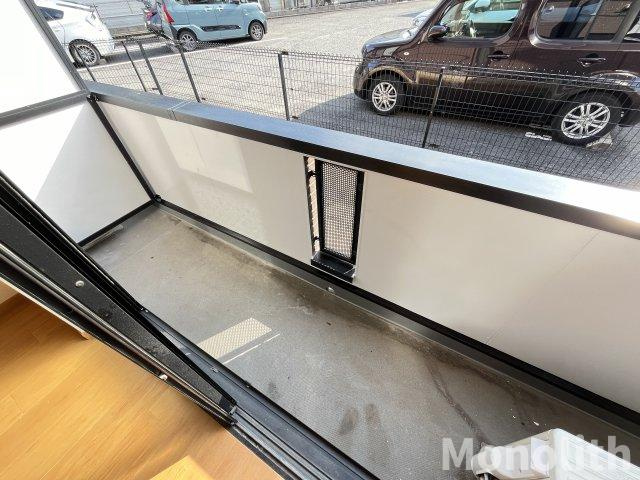 シェアー・ウエストのバルコニー