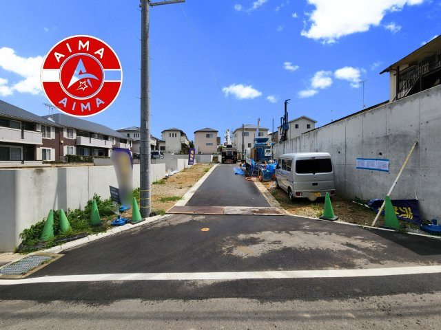 福岡市東区八田3丁目第13-6棟（2号棟）　の前面道路含む現地写真|見学の時間などお気軽にお問い合わせ下さい。