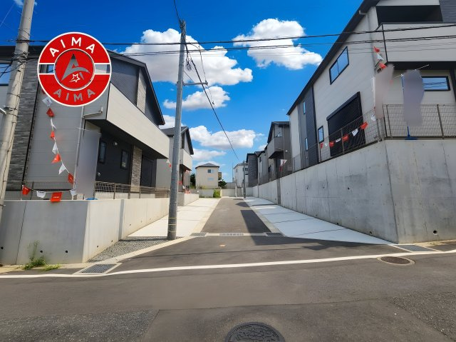 福岡市東区八田3丁目第13-6棟（2号棟）　の前面道路含む現地写真|見学の時間などお気軽にお問い合わせ下さい。