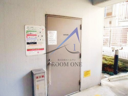 ヴェルト墨田ノースのその他共用部分|敷地内ゴミ置き場です。