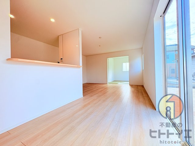 新築建売】柳川市大和町豊原の居間・リビング