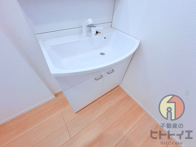 新築建売】柳川市大和町豊原の独立洗面台