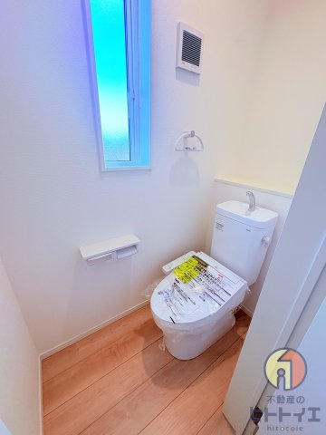 新築建売】柳川市大和町豊原のトイレ