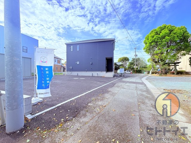 新築建売】柳川市大和町豊原の前面道路含む現地写真