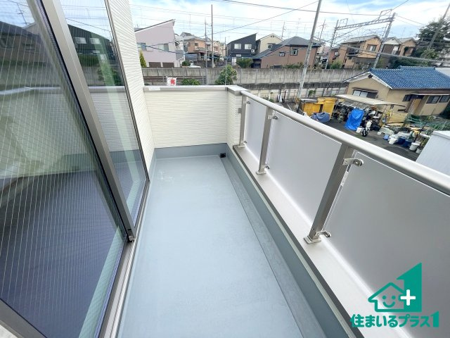 ★宇治市羽拍子町　第2期　新築一戸建てのバルコニー|日当たりのよいバルコニー！お部屋が開放的に！
