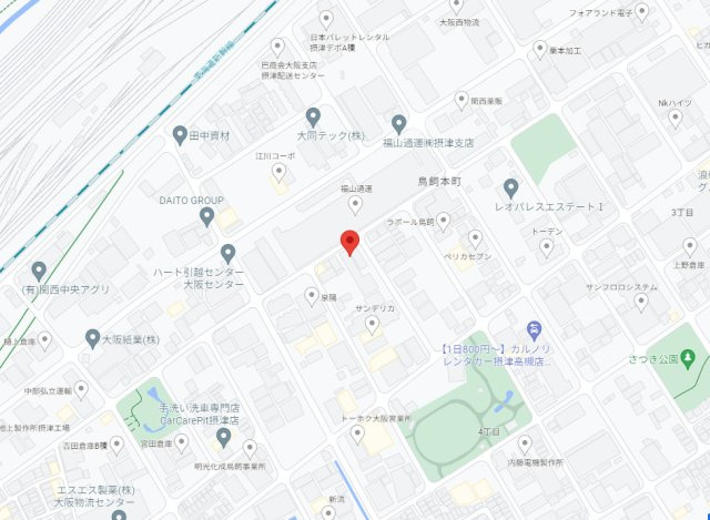 LaLuceの地図