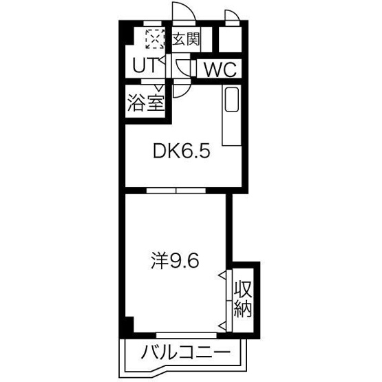 【間取り】 | レジデンス黒龍