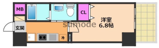 【間取り】 | エルプレイス高槻古曽部