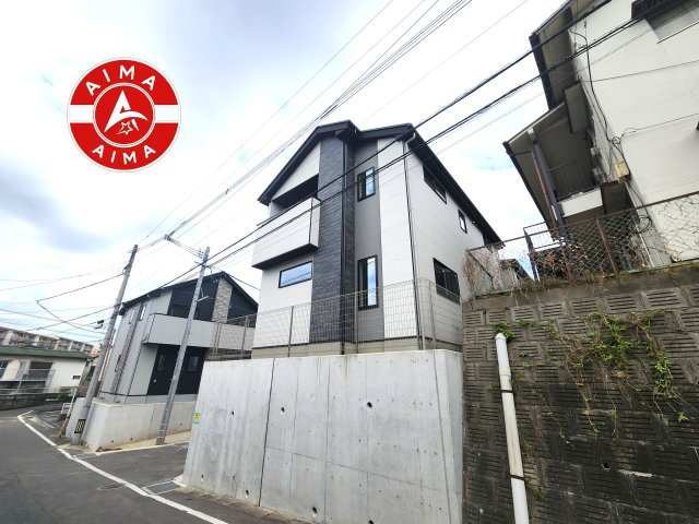 福岡市東区八田3丁目第13-6棟（4号棟）　の外観|デザイン性のある外観です。