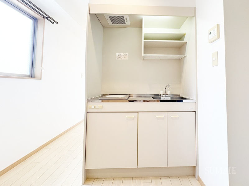 ロイヤルシティ赤羽岩淵のキッチン|IH1口コンロのキッチン☆