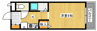 【間取り】 | 八木ロイヤルハイツ