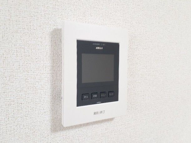 プリエールのセキュリティ|モニター付きインターホンです