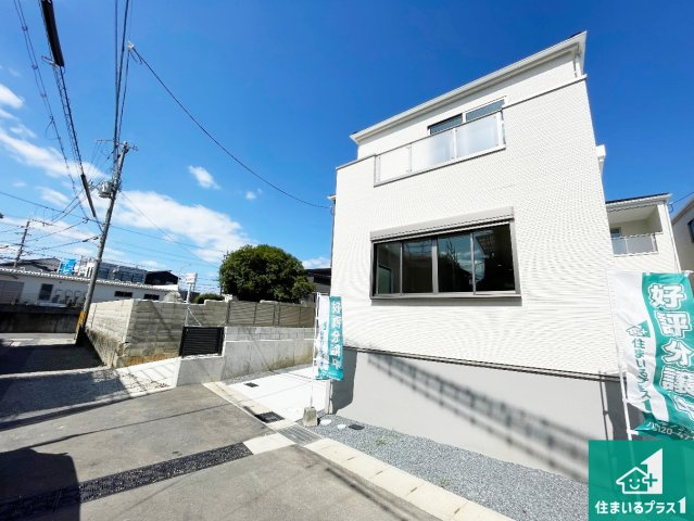 宇治市羽拍子町　第2期　新築一戸建ての外観|流行に左右されないシンプルな外観！
