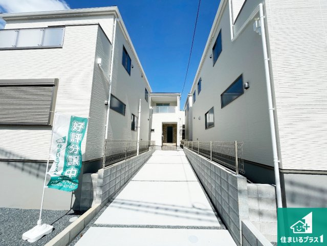 宇治市羽拍子町　第2期　新築一戸建ての外観|お客様に長く安心して住んでいだだける事にこだわった家づくり！住んでからのアフターサービスにもしっかりと取り組んでいます！